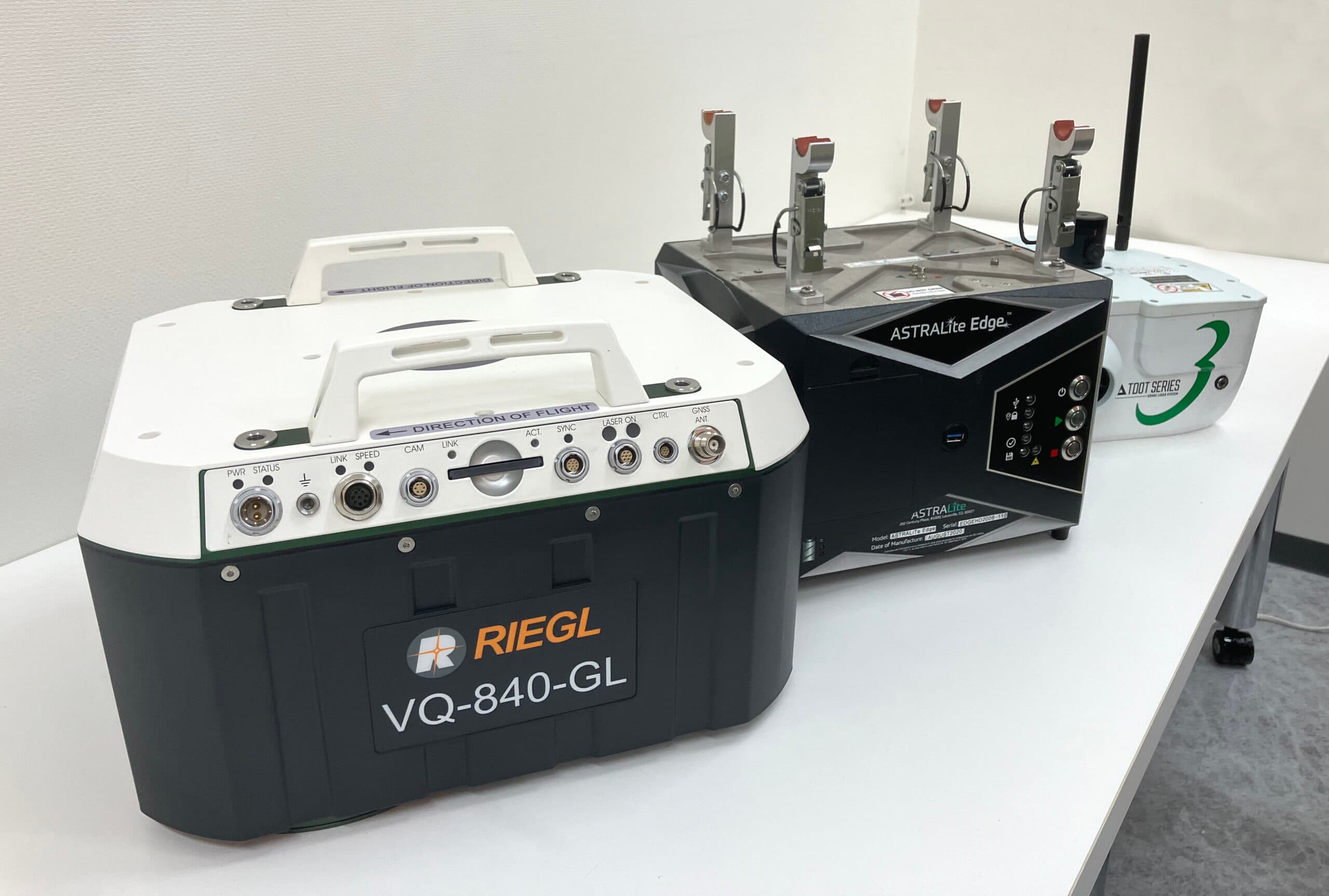 UAV グリーンレーザ(水深)